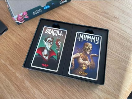 dracula's feast & night mummy board game insert majino 3d print model - Mito3D