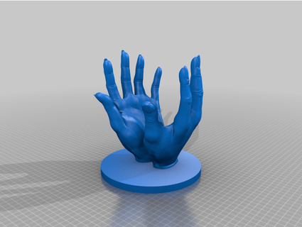 healing hands sculpture jonathanalevi 3d print model - Mito3D