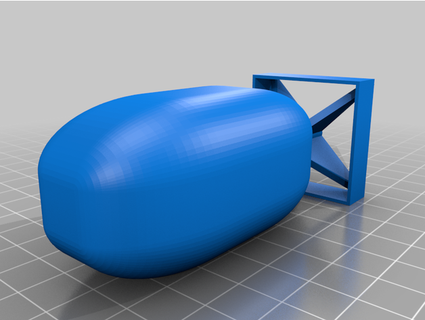 atómico bomba ch ganso 3d print model - Mito3D