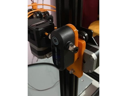 btt smart filament runout sensor mount 1cm69 3d print model - Mito3D