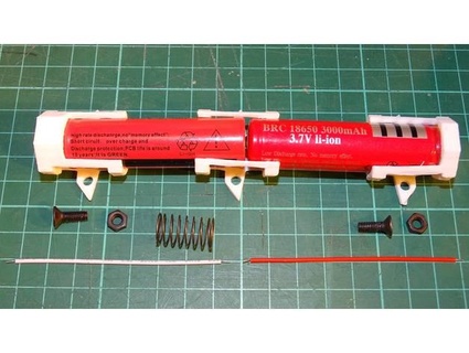 18650 bateria suporte mikelsv 3d print model - Mito3D