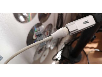 agrafe câble tv mosfetstd 3d print model - Mito3D