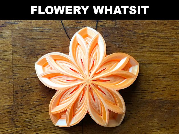 florido ornamento atrapasol dazus 3D print model - Mito3D