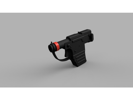 mando liberatore pistola libro boba fett bozzy1979 3d print model - Mito3D