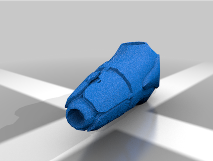 metroid dread arm cannon dinthewander 3d print model - Mito3D