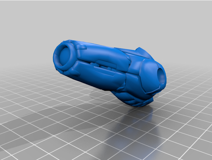 omega arm cannon dinthewander 3d print model - Mito3D
