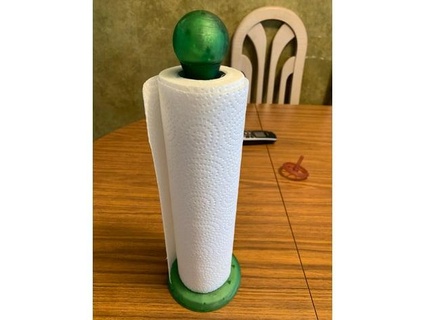 paper towel holder stremblay666 3d print model - Mito3D