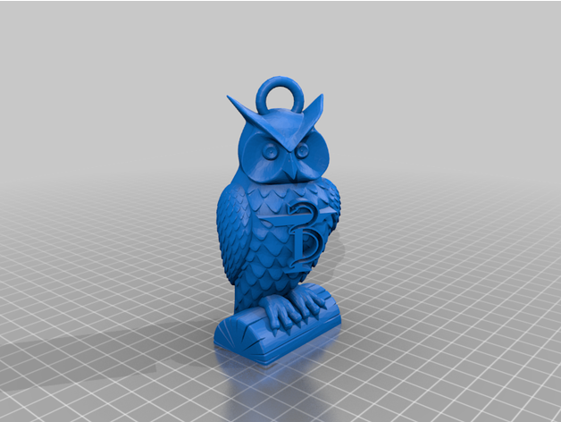 buho literalmente 3D print model - Mito3D