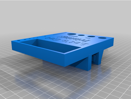 aquila x2 top mount tool tray freebirds77 3d print model - Mito3D