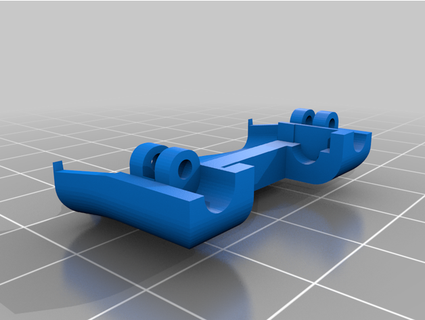 skullcandy crusher replacement hinge gaaben 3d print model - Mito3D