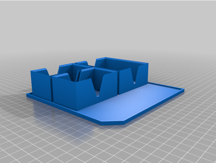 scrivania organizzatore pantaloni anatra 3d print model - Mito3D