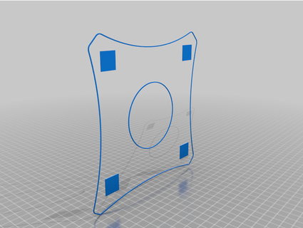 bed level test mtdesign 3d print model - Mito3D