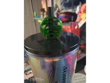 planet straw topper kyuubinight  3d print model - Mito3D
