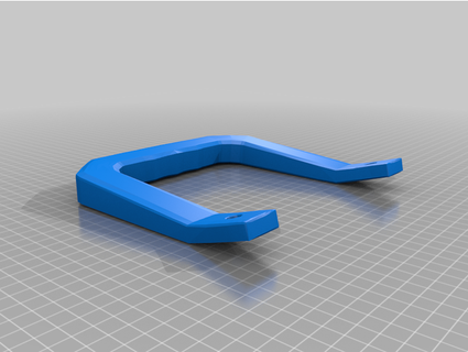 tray handle crashadams 3d print model - Mito3D