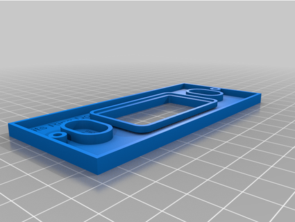 anillo vídeo timbre puerta Pro 2 plano montar fevvahz 3d print model - Mito3D