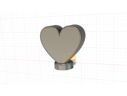 te ligero corazón luz té batería rofu17 3d print model - Mito3D
