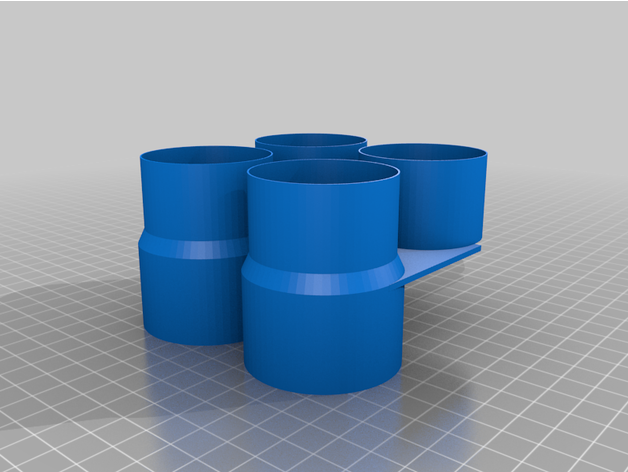 shopvac holder top goodman 3D print model - Mito3D