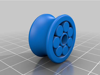 universal carretel rolo Ross 3d print model - Mito3D