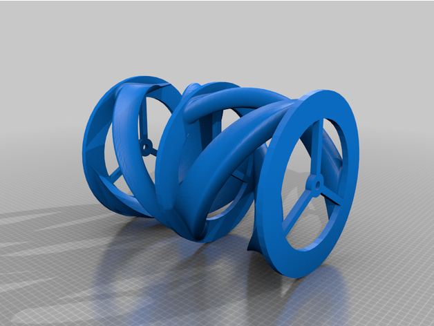 vawt Whirligig secondonomefrank 3D print model - Mito3D