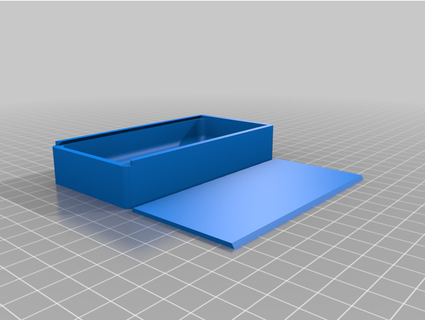 parametrizado slide box biblioteca mishari965 3d print model - Mito3D