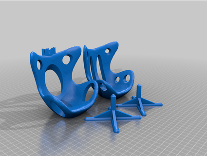 Barbie Jacobsen Oeuf chaise remix magma666 3d print model - Mito3D