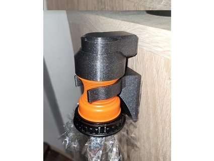 wall clip dust cap storz&bickel volcano easy valve bags silor 3d print model - Mito3D