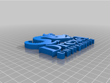 drexel university logo 3dslabster 3d print model - Mito3D