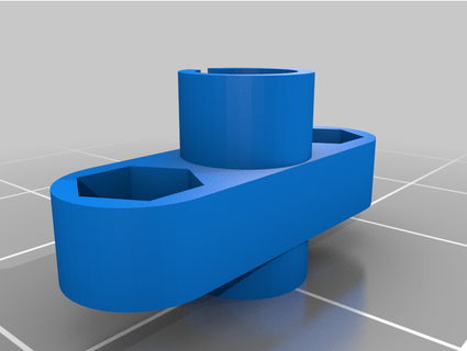 caddx vista antenna foot replica alanzalander 3d print model - Mito3D