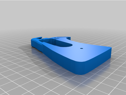 hole punch handle c2sc 3d print model - Mito3D