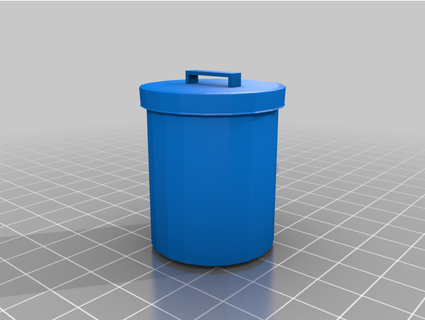 trash v 3d print model - Mito3D