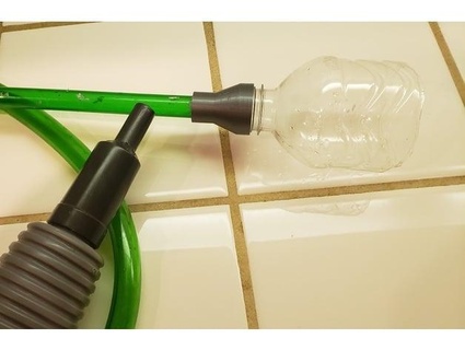 gravel cleaner water bottle adapter arlinjv 3d print model - Mito3D