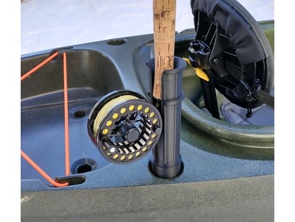 fly rod holder perception sound kayak beef arm  3d print model - Mito3D