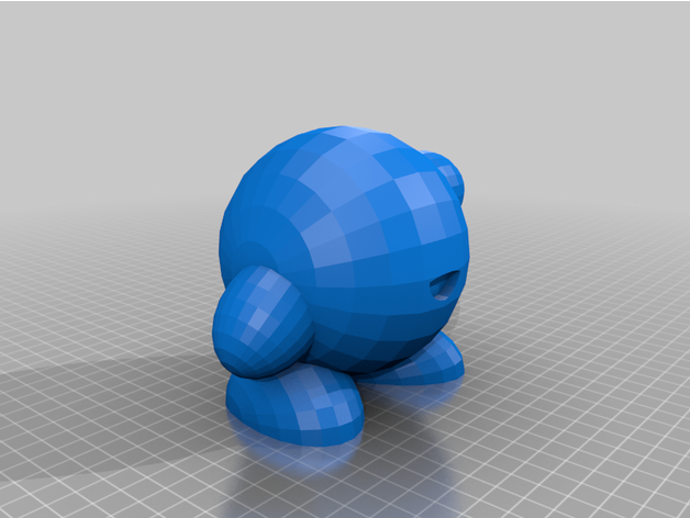 kirby solid wrathernaut 3D print model - Mito3D