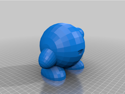 Kirby solido wrathernaut 3d print model - Mito3D