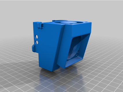 fan duct ender 3v2 figugegu 3d print model - Mito3D