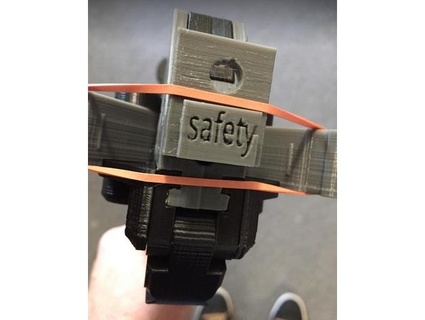 adderini pistol safety plug stop bolts guitardude 3d print model - Mito3D