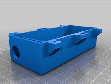 agua resistente circuito caso funda kelvys 3d print model - Mito3D