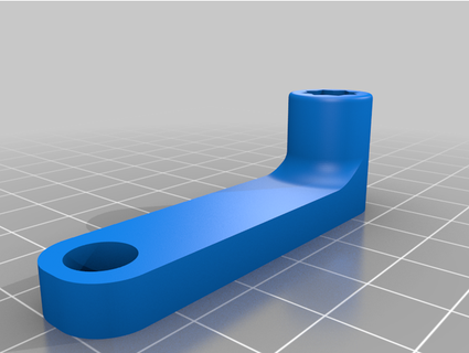 alavanca quadrado água encher válvula valente atmotec deerme 3d print model - Mito3D