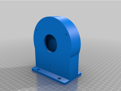 Foscam d2ep Kuppel Kamera Mauer montieren stevenbe 3d print model - Mito3D