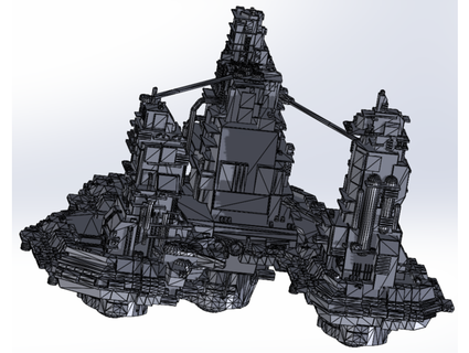 sebastopol estación 3d modelo extraterrestre aislamiento Abel 3d print model - Mito3D