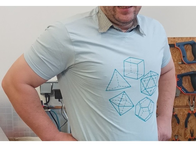 tişört gömlek katılar platon olonget 3D print model - Mito3D