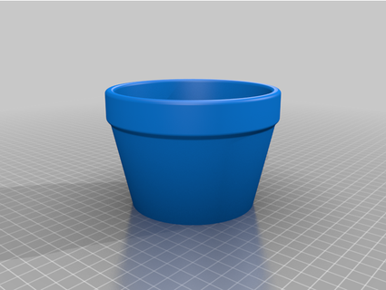 flowerpot smile sloth lord 3d print model - Mito3D
