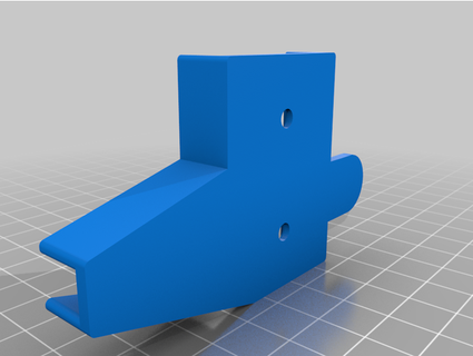 jauge poussée licol étrier support vanderpol 3d print model - Mito3D