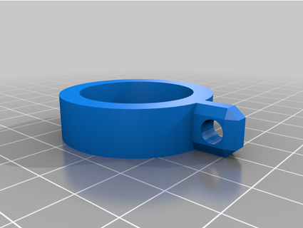PVC tubo cortina suporte dinox 3d print model - Mito3D