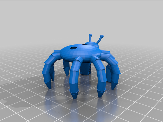 ermitaño cangrejo intercambiable cáscara tim2716 3D print model - Mito3D