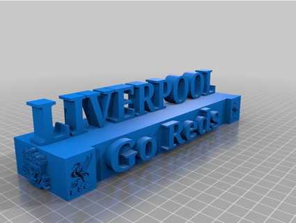Liverpool cartello mosalah11s 3d print model - Mito3D