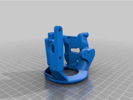 kübik Chiron çift hayran Sıcak son garip yol 3d print model - Mito3D