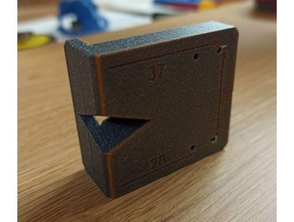 euro hinge drill template parkis 3d print model - Mito3D