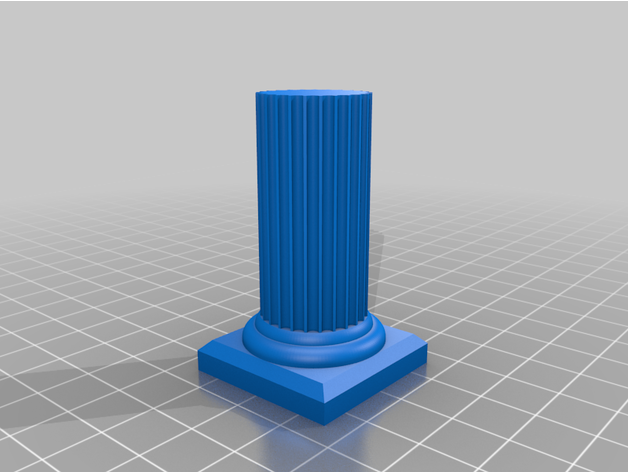 whq addon pillars arahen01 3D print model - Mito3D