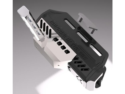 nerf rival Beira Saturno empunhadura ação ferrolho híbrido scifi kknx02 cobra espuma 3d print model - Mito3D